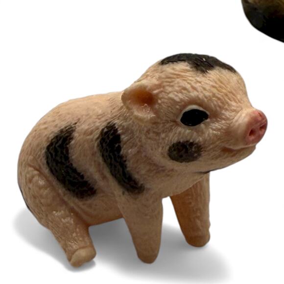 Schleich Farm World Mini Pig and Piglet Figurine 42422 Animal Toy Montessori - Picture 4 of 6
